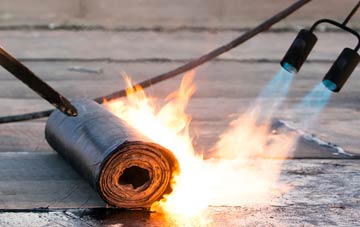 Three Fingers asphalt flat roofing repairs